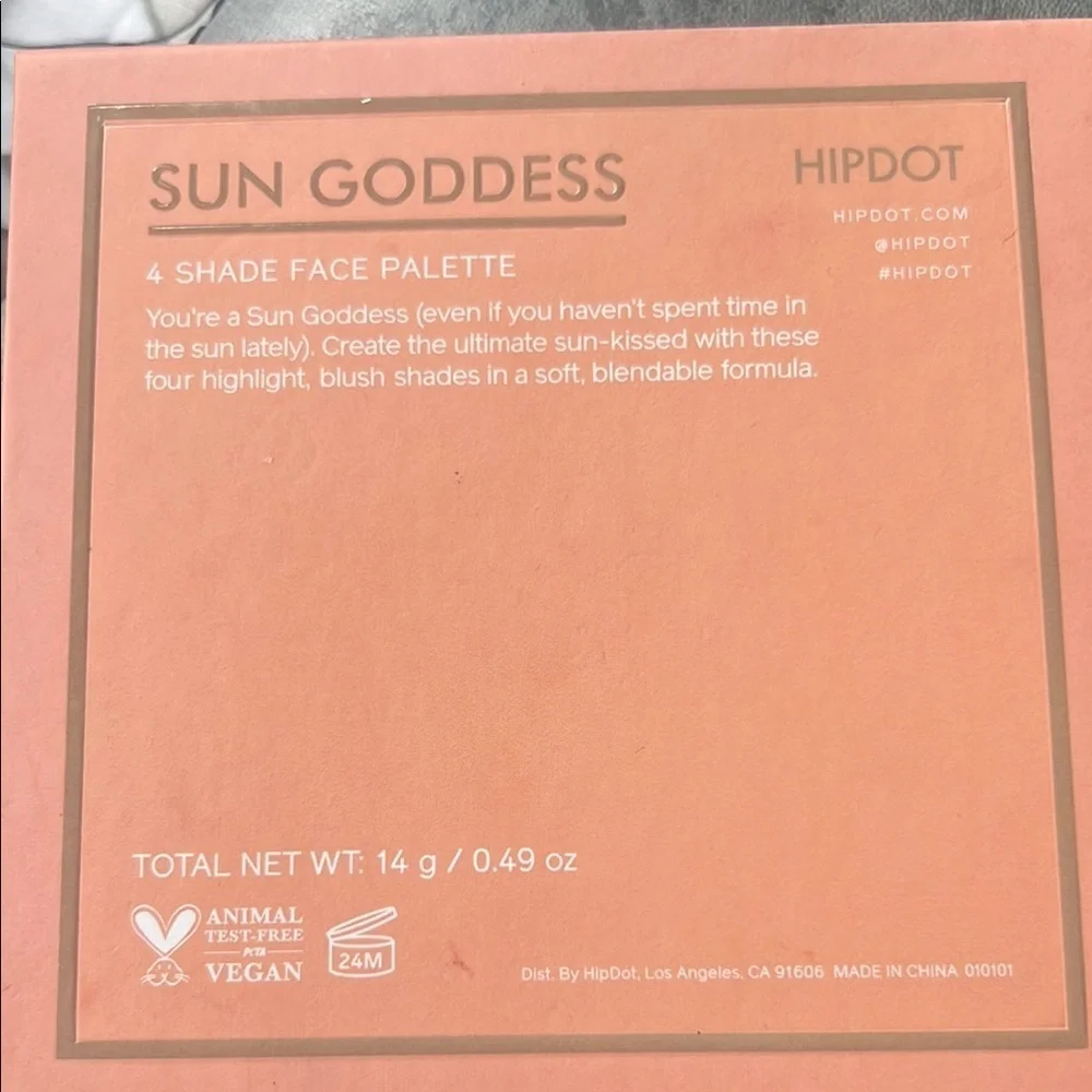 HipDot Orange and Pink Palette